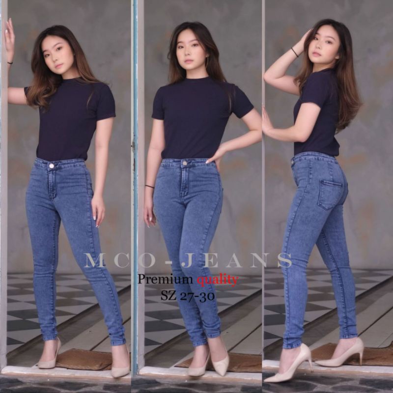 Celana Jeans Wanita Terbaru -Audy HW Skinny - Premium Quality - Ukuran 27-34