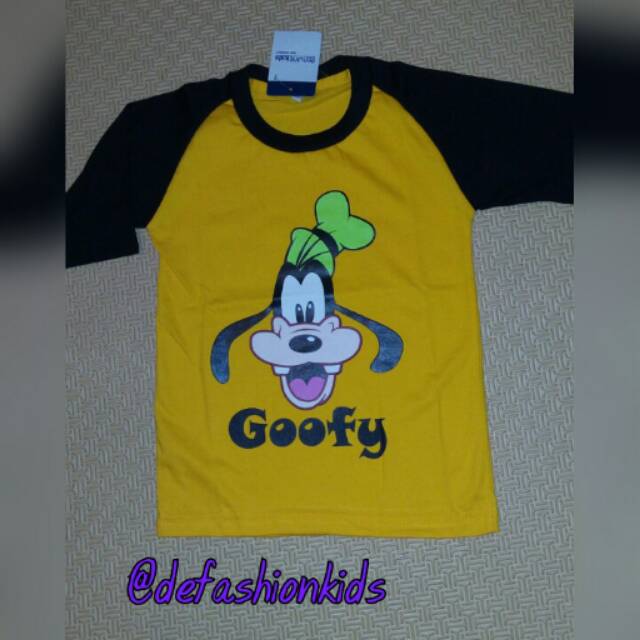 Kaos karakter anak_Goofy