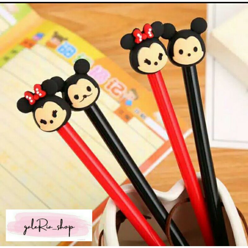 

PULPEN MICKY MINNIE TSUM TSUM / PULPEN KARAKTER LUCU / PULPEN GEL / PULPEN KARAKTER (6)