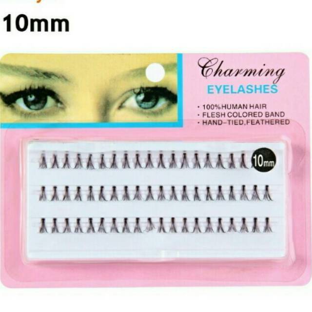 Bulu Mata Tanam 60pcs Eyelash Extension Individual False