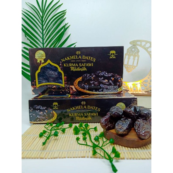 

Kurma safawi High Quality Kurma Safawi Ekslusive 500 gram Kemasan Slide