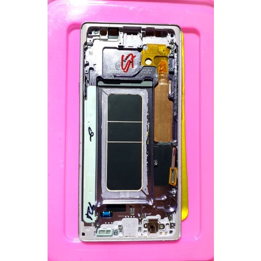 frame,bezel,tulang tengah samsung note 9+LCD