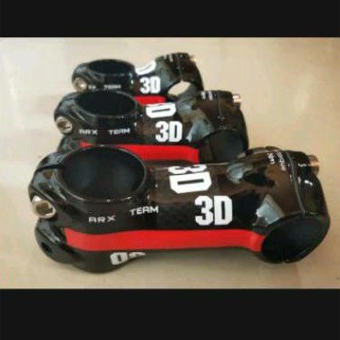 Stem Sepeda 3D Alloy Carbon Bar 25.4mm