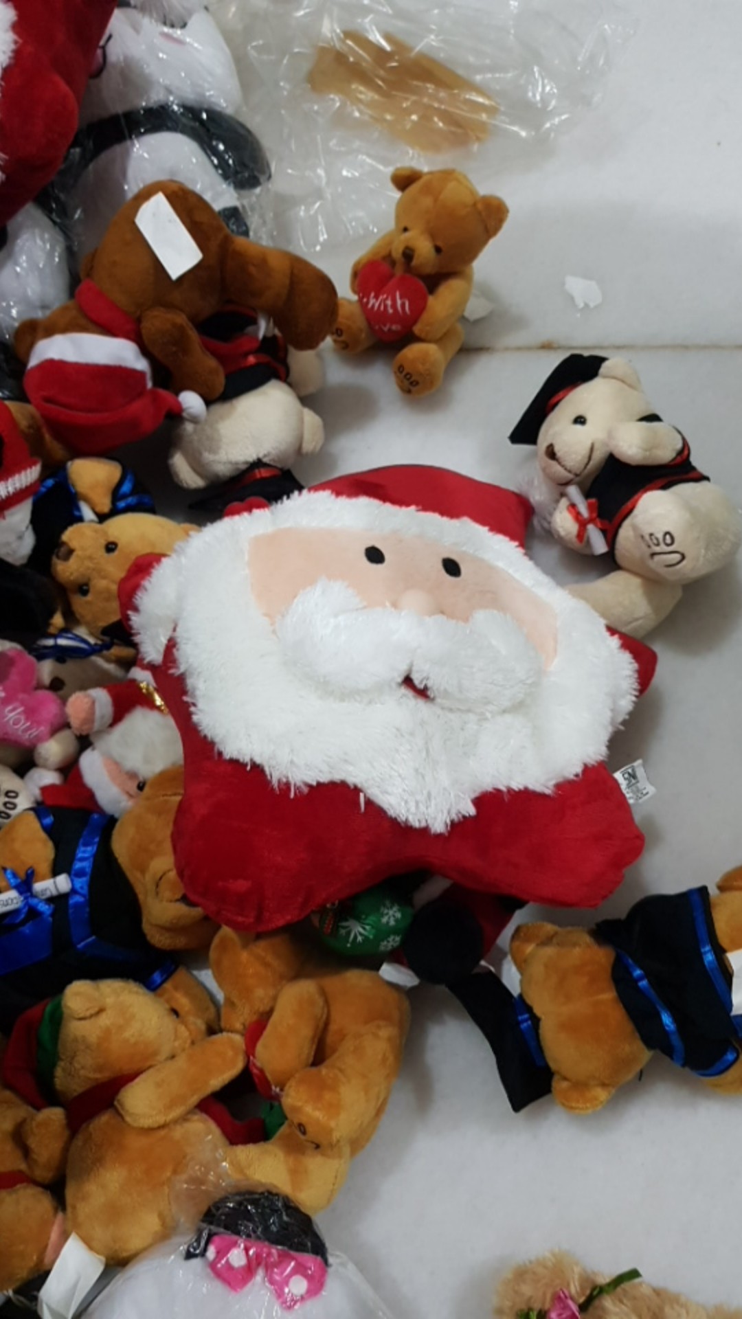 Boneka Bantal Natal Santa Snowman Star 40cm Bantal Christmas