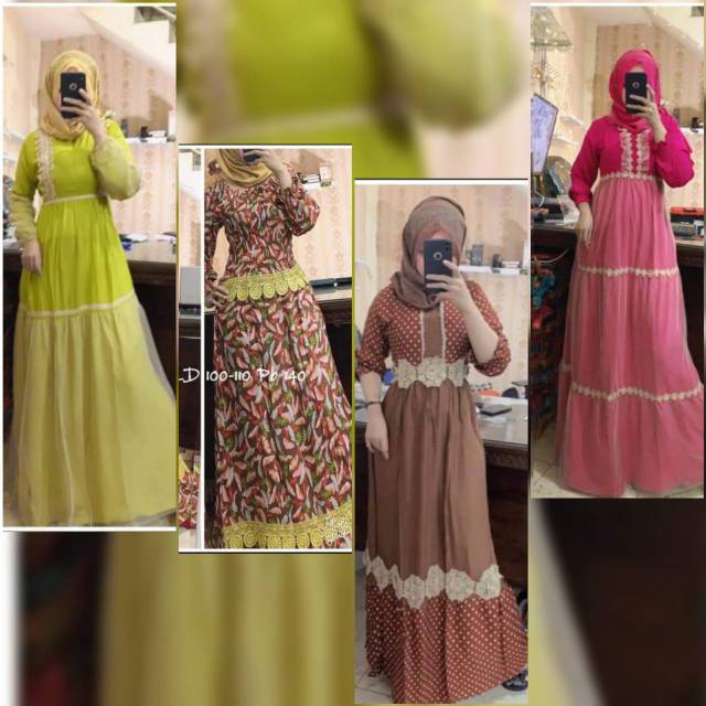 Gamis casual wanita