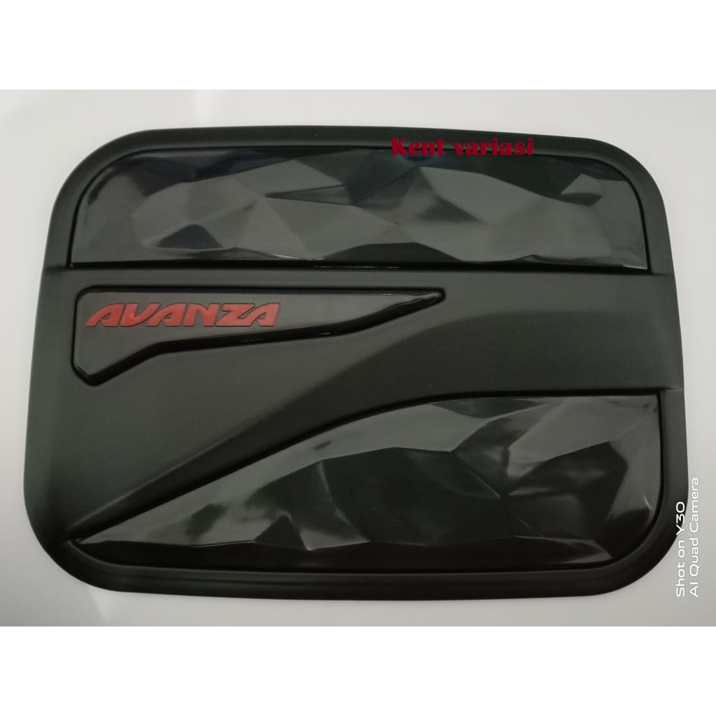 TANK COVER TUTUP BENSIN ALL NEW AVANZA DIAMOND HITAM