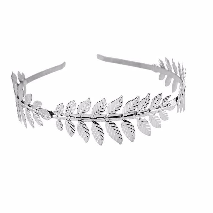 BANDO MAHKOTA DAUN EMAS GREEK LEAF - EMAS