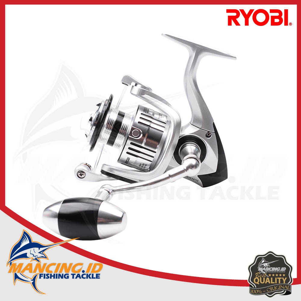 RYOBI ZEUS HPX Power Handle Metal Spool Reel Spinning Fishing Reel Kerekan Katrol Ryobi Terbaru