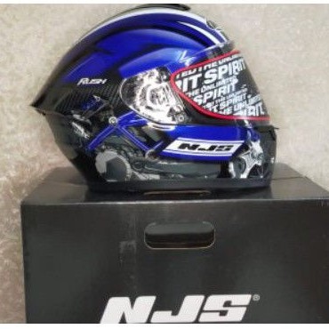NJS ZX1 helm full face motif rush hanya 2kg