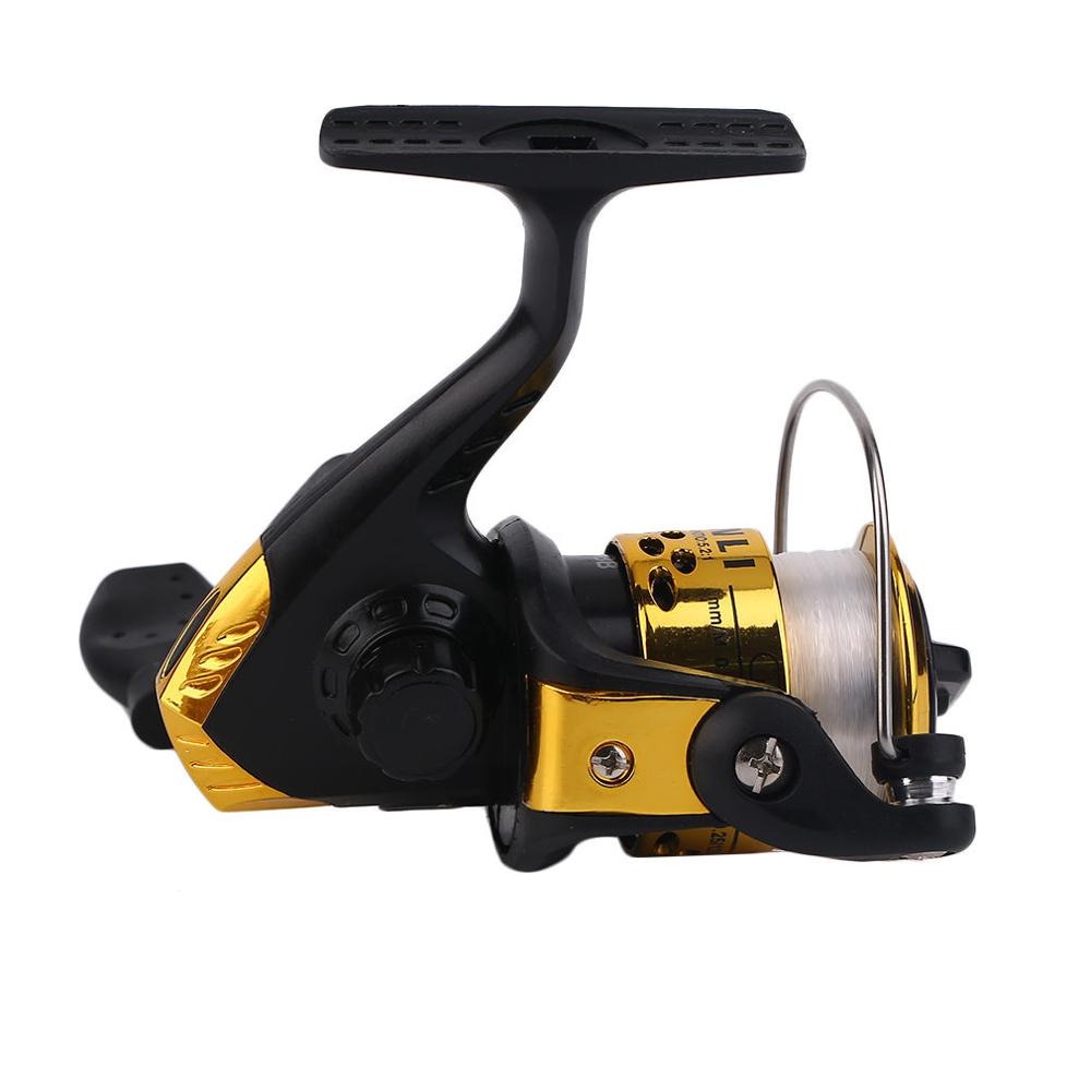 YUMOSHI Gulungan Pancing JL200 Fishing Reel 3+1 Ball Bearing 5.2:1