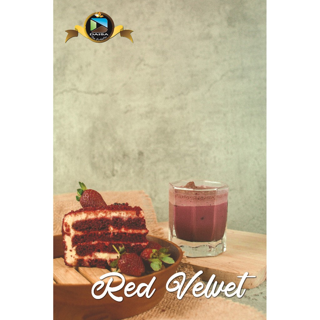 

Bubuk Minuman Red Velvet / Red Velvet Powder 1 Kg/250 Gr