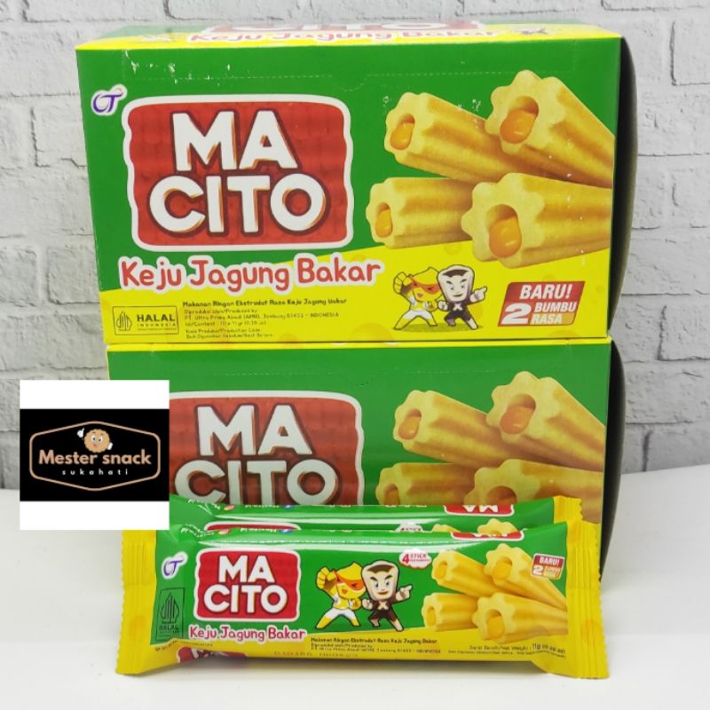 Jual Macito Keju Jagung Bakar 11 Gram Shopee Indonesia