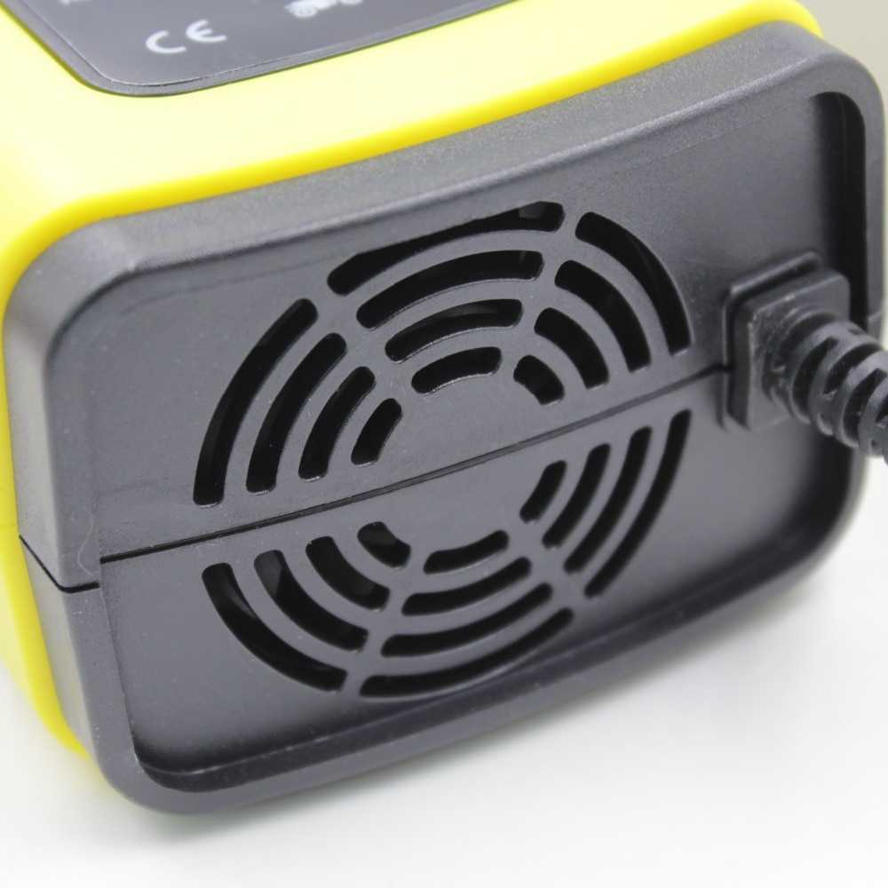 Taffware Venus Intelligent Battery Charger Aki Mobil 12V6A - UD20-Hitam Kuning