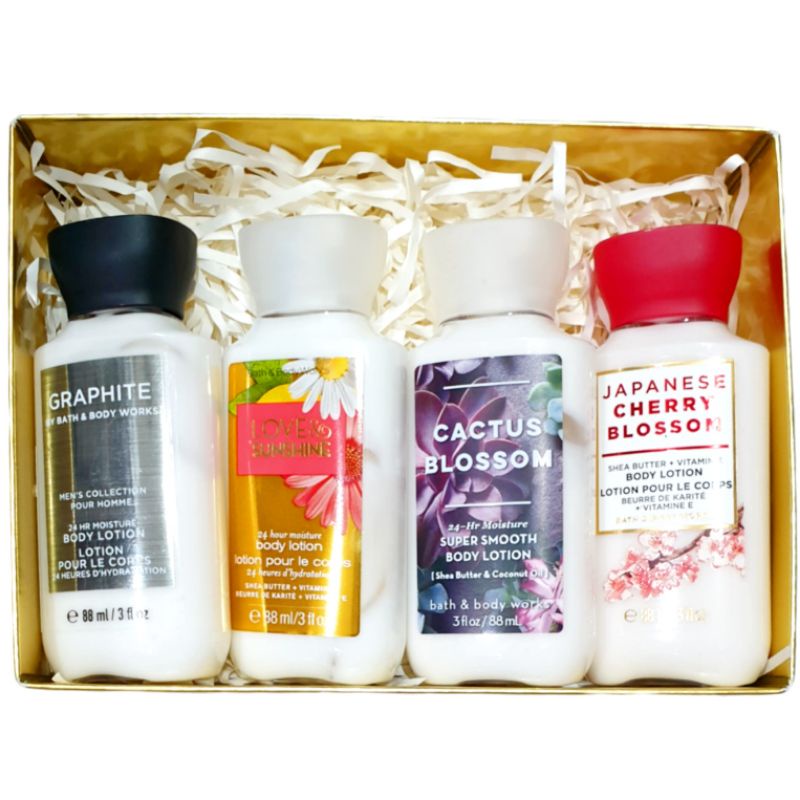 BATH &amp; BODY WORKS BBW PAKET TRAVEL SIZE MIST SHOWER GEL BODY LOTION BODY CREAM WITH BOX HEMAT SUPER MURAH LEBAY HAMPERS KADO HADIAH HARI RAYA IBU NATAL ULANG TAHUN BIRTHDAY VALENTINE SESERAHAN NATAL CHRISTMAS LENGKAP A THOUSAND WISHES WARM VANILLA SUGAR