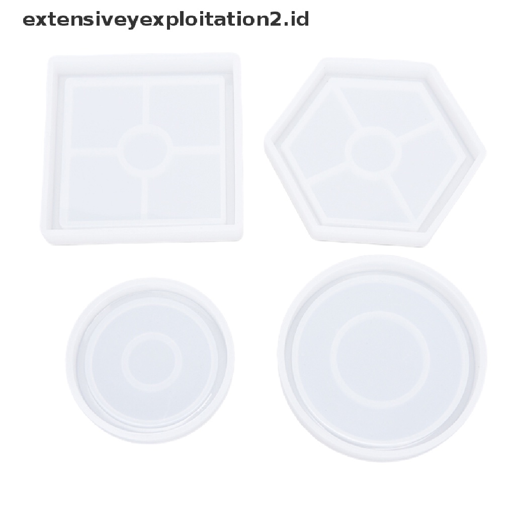 (Hotter) Coaster Pad Tatakan Gelas Resin Silikon Untuk Membuat Perhiasan Kerajinan Tangan