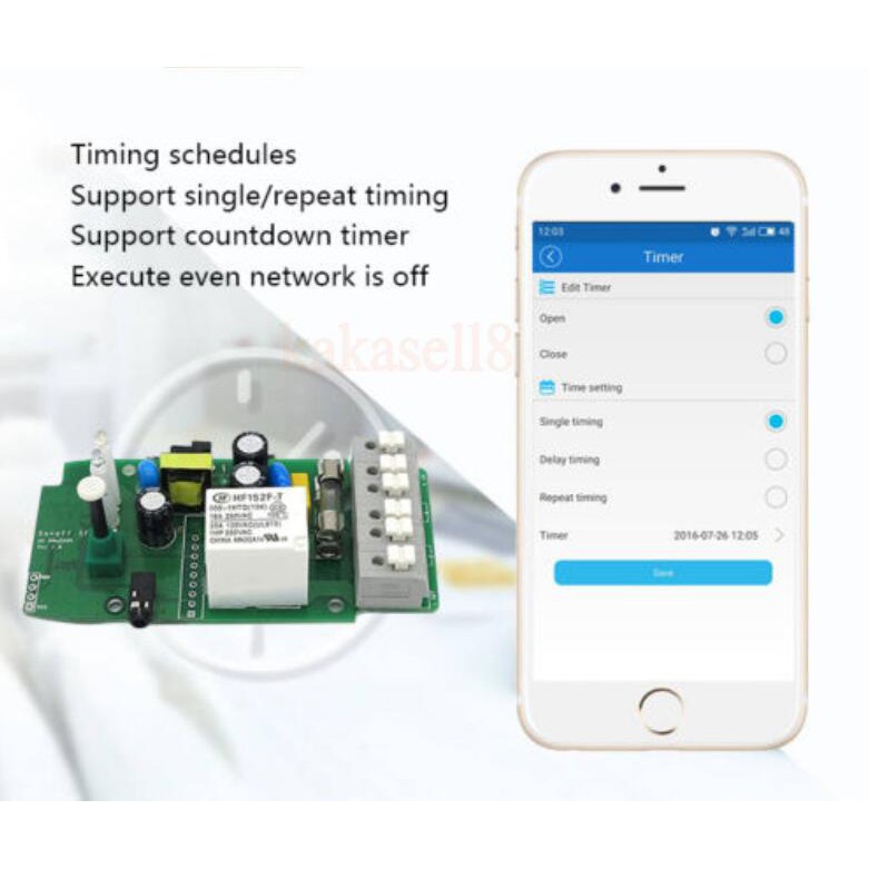 Itead Sonoff TH 10A/16A Temperature And Humidity Monitoring WiFi Smart Switch Controller Sensor