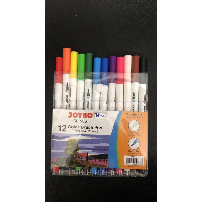 

[[COD]] Color Brush Pen isi 12 Joyko SALE Kode 88