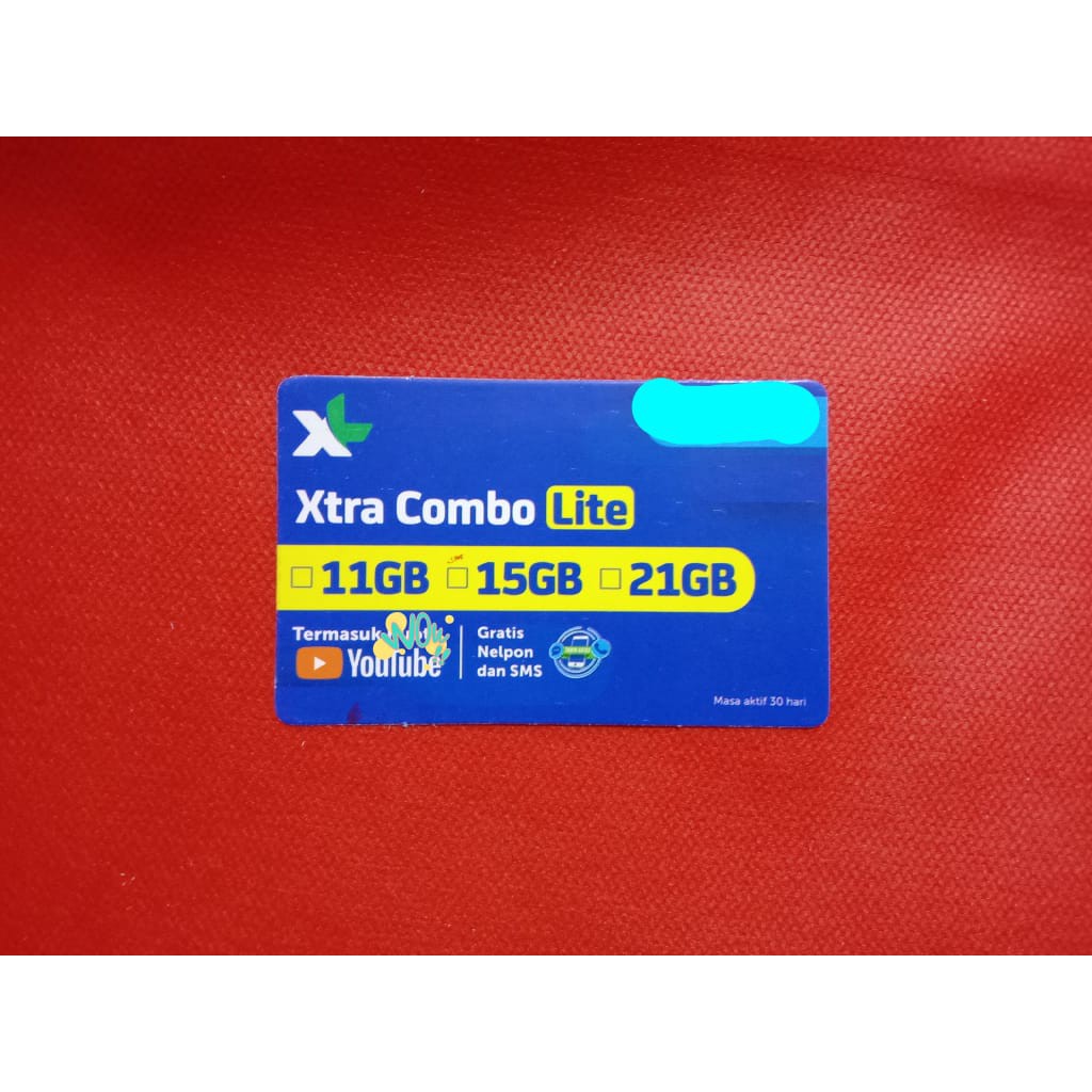 VOUCHER XL. 11.GB 15.GB 15. GB 21.GB COMBO LITE | Shopee ...