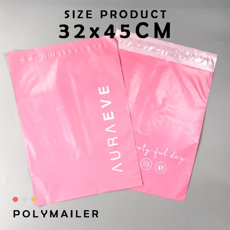 

Plastik Packing Polymailer Pink 32x45 CM Plastik Polymailer Olshop Packaging Amplop Online Shop