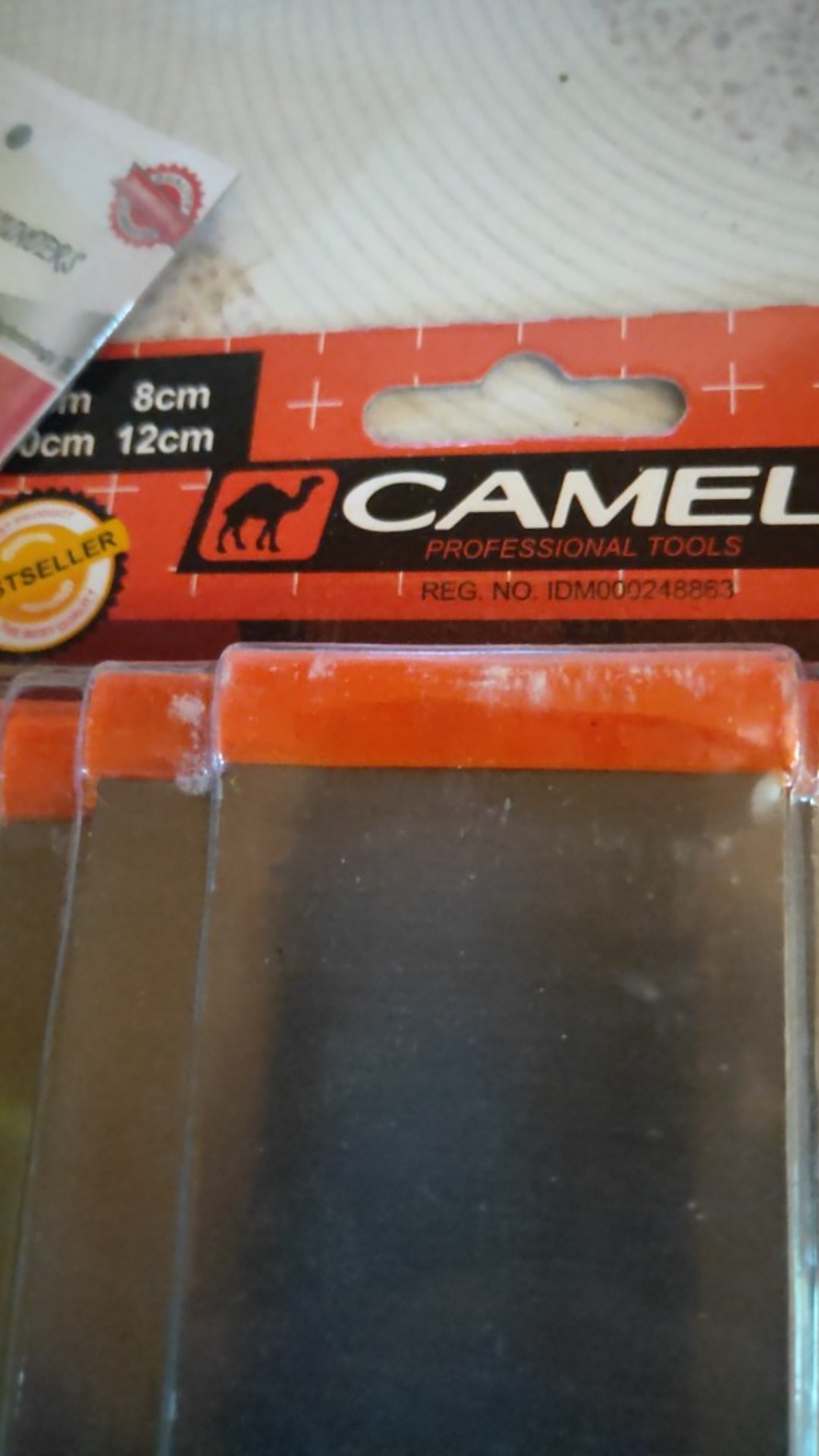 Skrap Set Camel 5 Cm - 12 Cm (4 Pcs) / Kape / Sekrap / Scraper