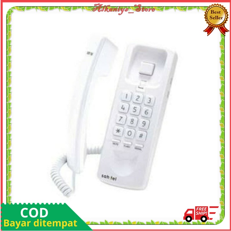 Telepon Rumah Antik PESAWAT TELEPON KABEL FAVORITE 1319 TELEPHONE TELPON TELFON Perlengkapan Wireles