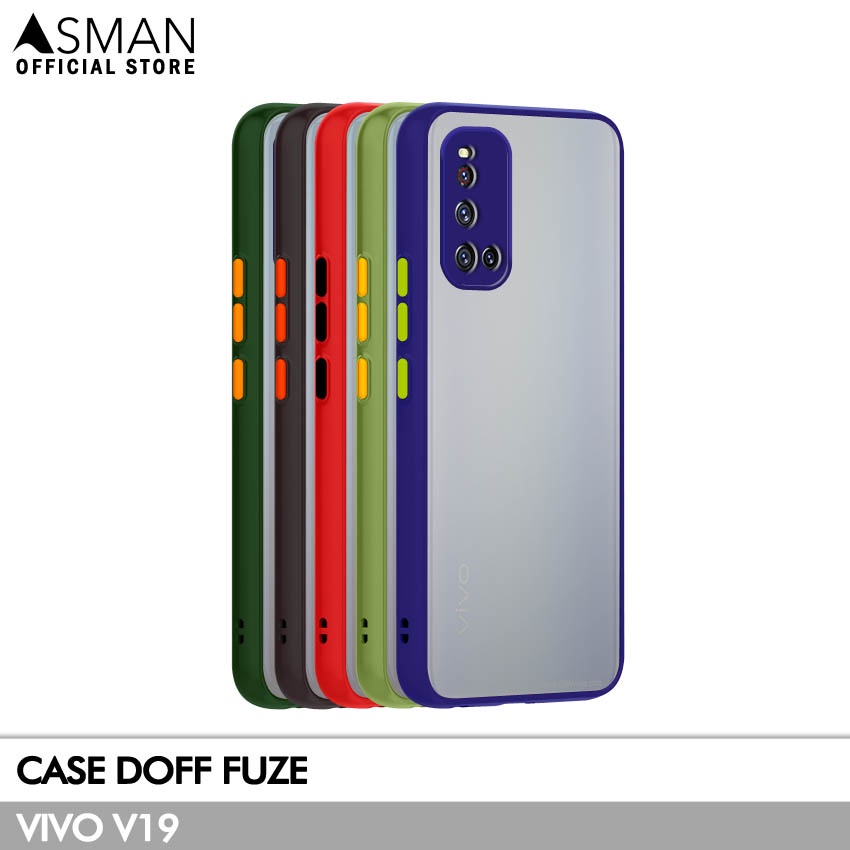 Asman Case Vivo V19 Doff Fuze Premium Shield Protector