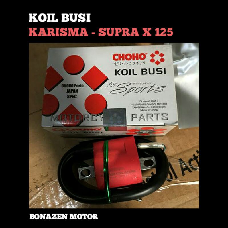 Koil Busi Karisma - Supra X 125 / Coil Kuil Busy Kharisma SupraX125 / Choho
