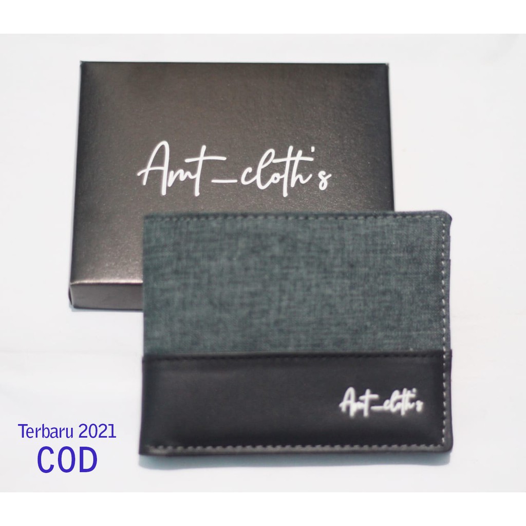 dompet pria murah lokal bahan kulit sintetis premium AMT C'Loths terbaru trending  2021