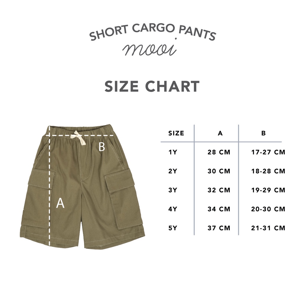 MOOI - Short Cargo Pants