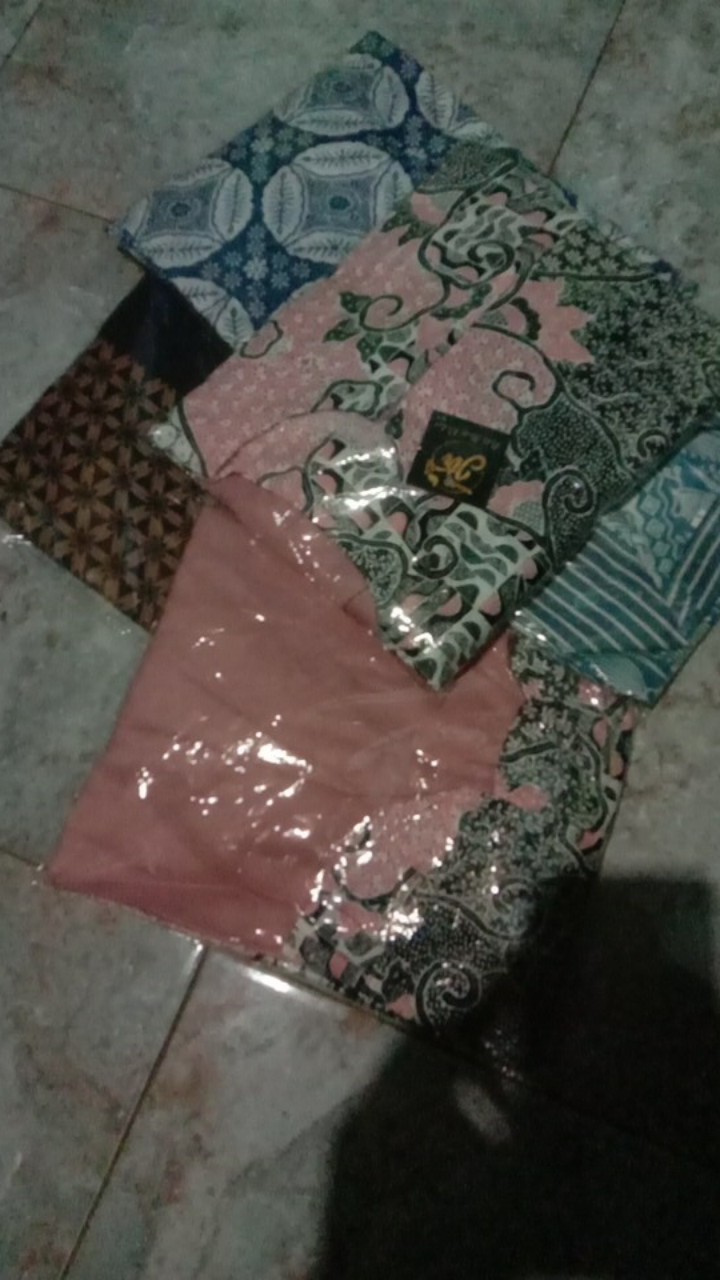 Tey-17 Batik Wanita Asj Sa Hrb026 Kenogo Kemeja Tosca Pendek