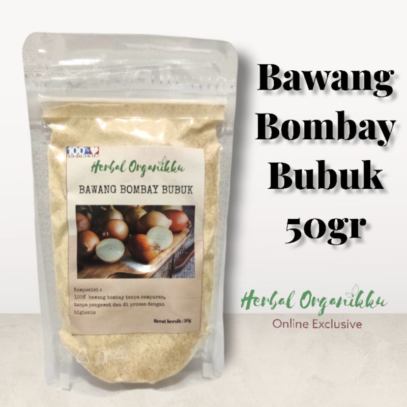 

Bawang Bombay Bubuk 25 & 50gr | Onion Powder Premium