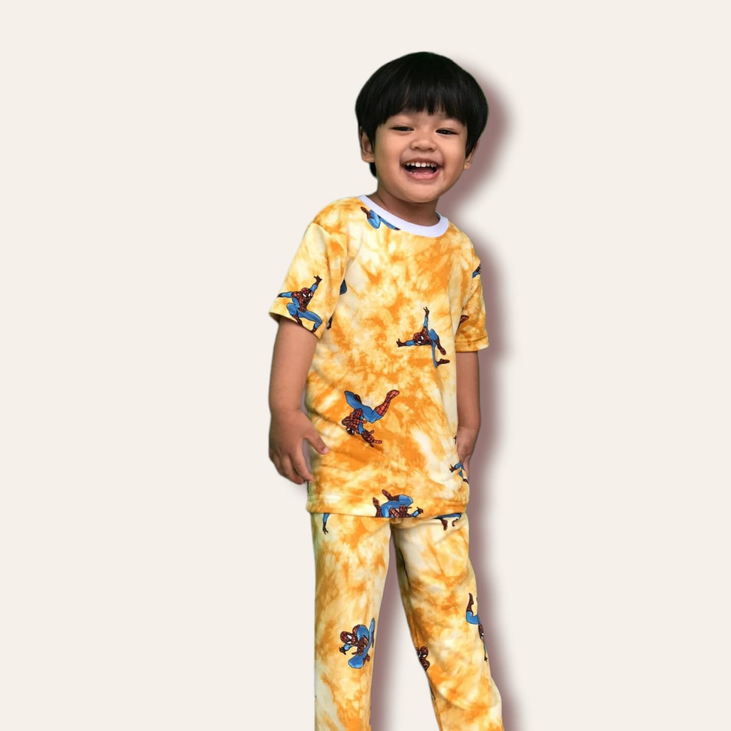 SETELAN KAOS ANAK PRINTING /PIYAMA ANAK LAKI LAKI/SETELAN BAJU ANAK UMUR 1-6 TAHUN