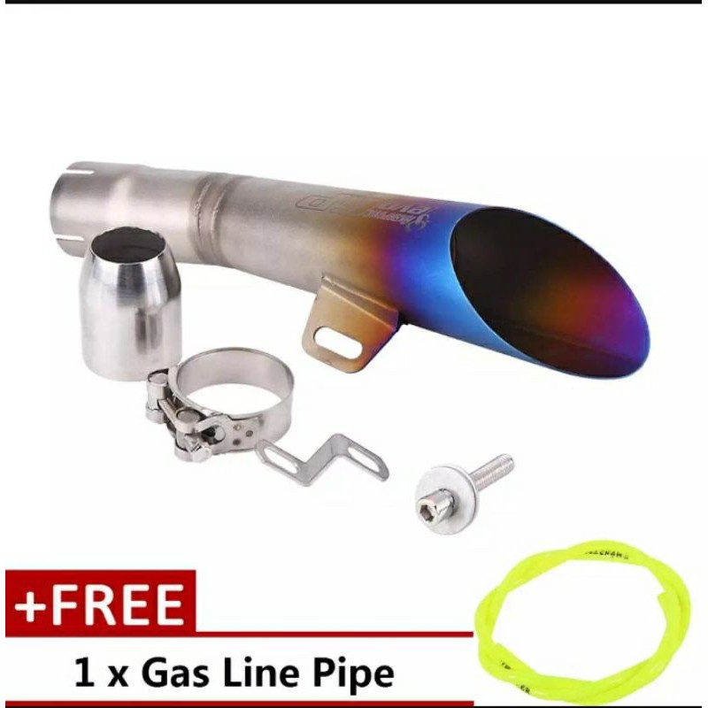 knalpot Racing Akrapovic GP Evo import free gift slip on ninja 250 MT25 R25