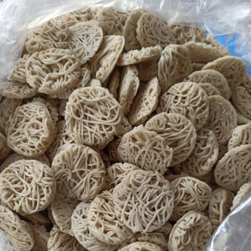 

krupuk mentah ikan tenggiri merk sari laut 100gr