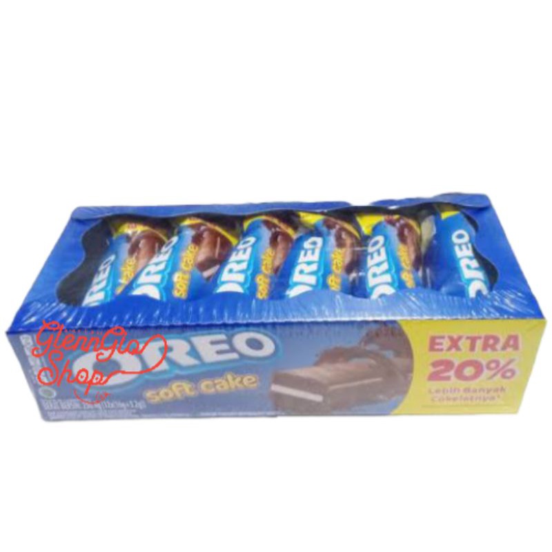 

Kue Bolu Oreo Soft Cake box isi 12 pcs