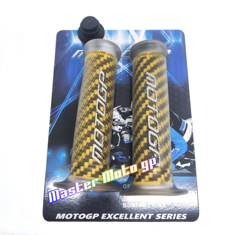 Grip karbon bulu Motogp Grip carbon model KTC Racing yaris Handfat variasi motor carbon MotoGp handgrip carbon Grip carbon Universal Nmax satria fu Beat Vario Scoopy Mio Fino ADV AEROX freego Lexi Vixion Rxking sonic