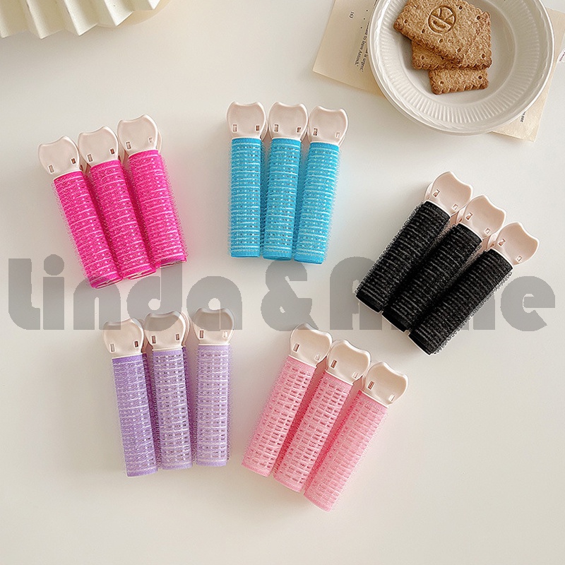 Premium Hair Roll  / Roll rambut Jepit Poni Korea Heatless