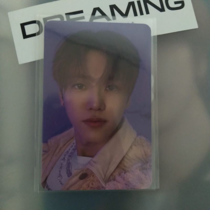 WTS PC jaemin lugguage dreaming b ver / jaemin ungu
