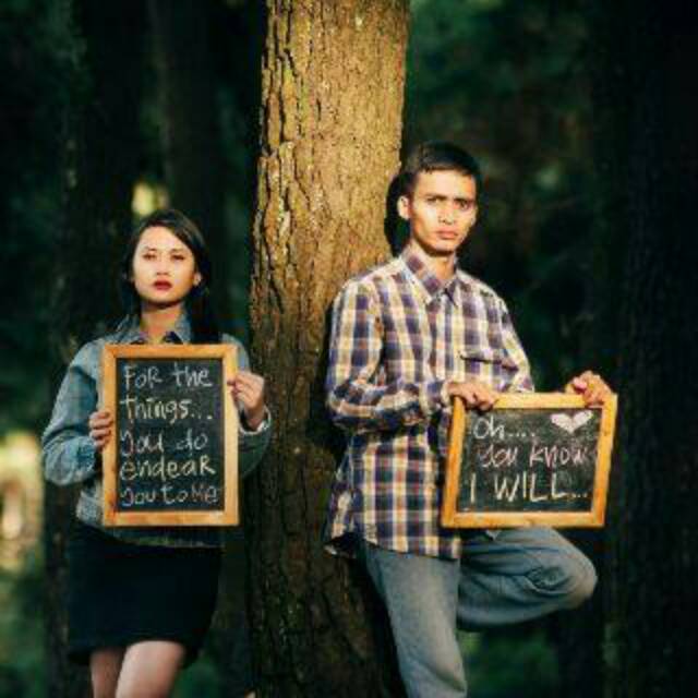 

OBRALL... Papan Kapur Prewedding 30x40 cm