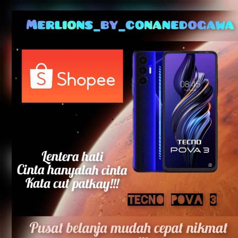 Tecno Pova 3 Led Gaming Edition 6+5 GB NFC 128