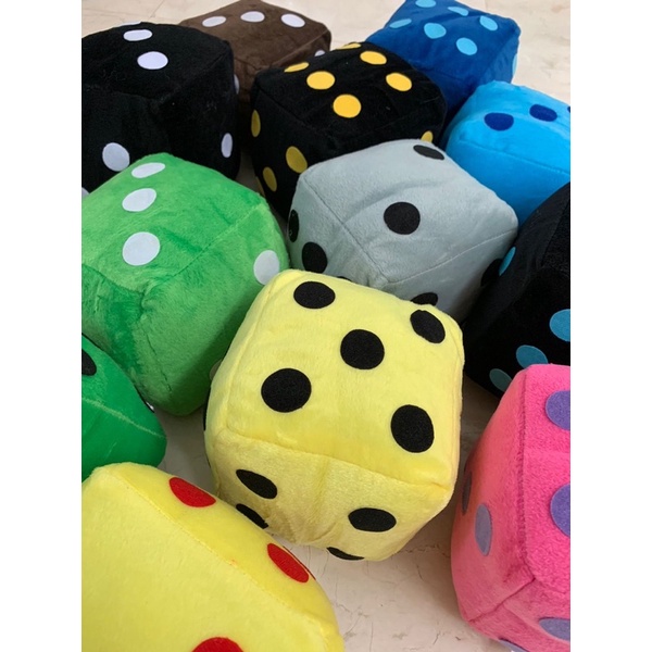 Bantal Dadu Jumbo / Boneka Dadu / Dadu ular tangga jumbo / Bantal Dadu Jumbo / Bantal Dadu besar / b