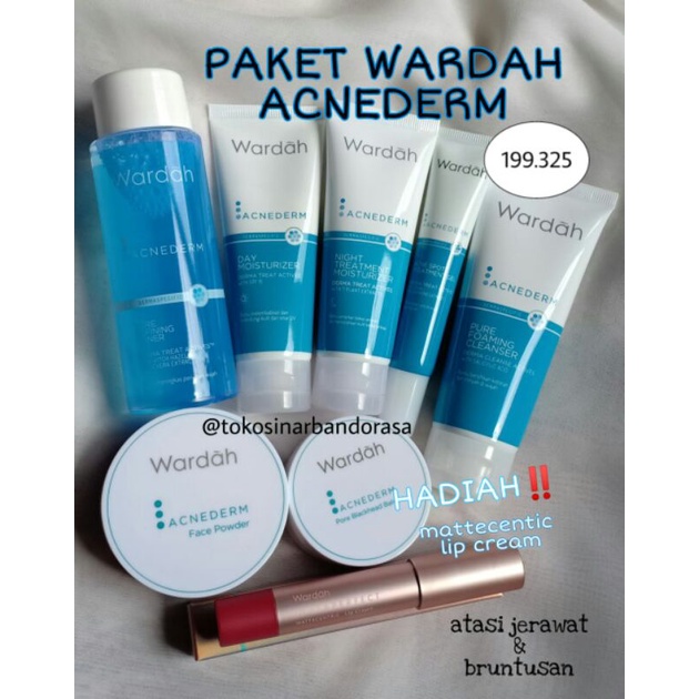 Paket Wardah Acnederm