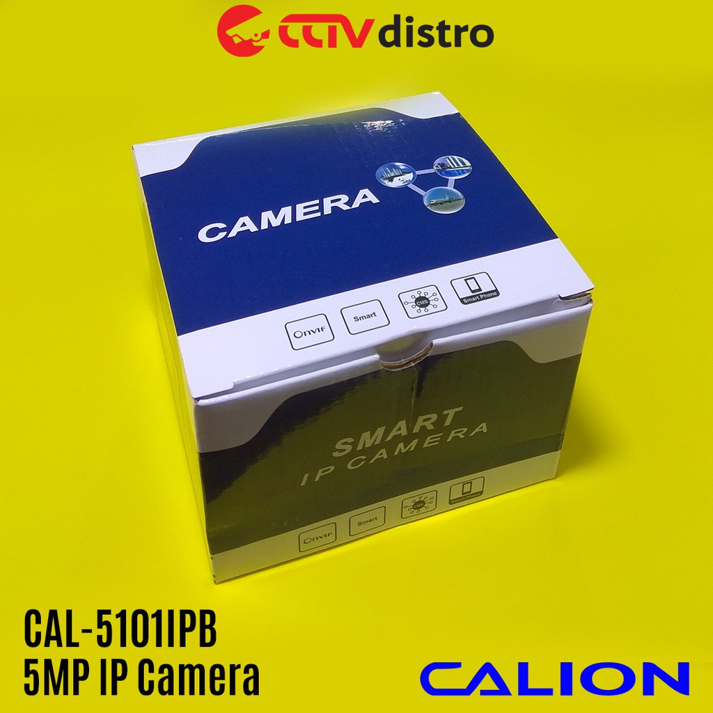 CCTV IP Camera Indoor Dome 5MP Infrared Night Vision &amp; PoE | Calion CAL-5101IPB