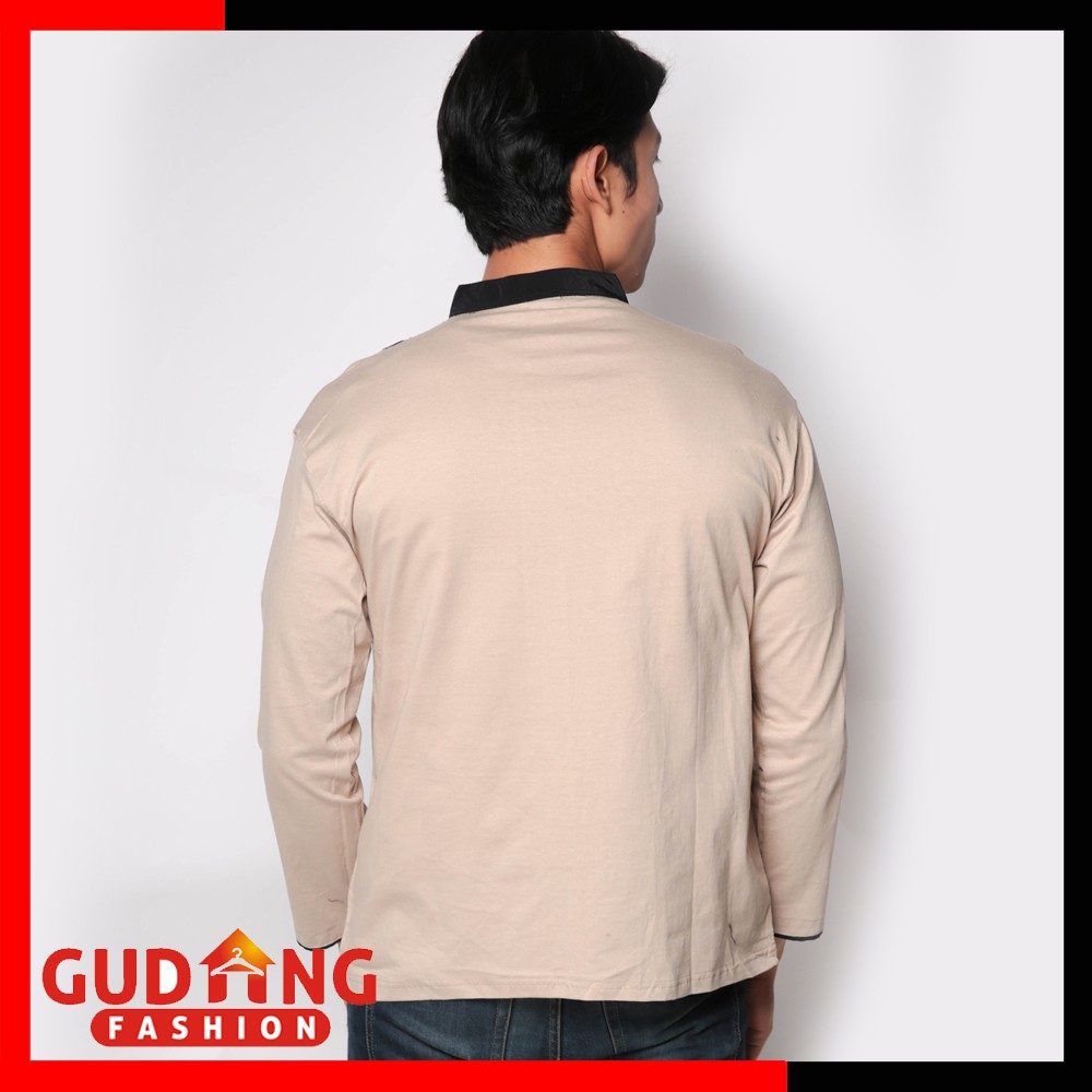 Baju Kemeja Koko Pria Lengan Panjang - KKL 19
