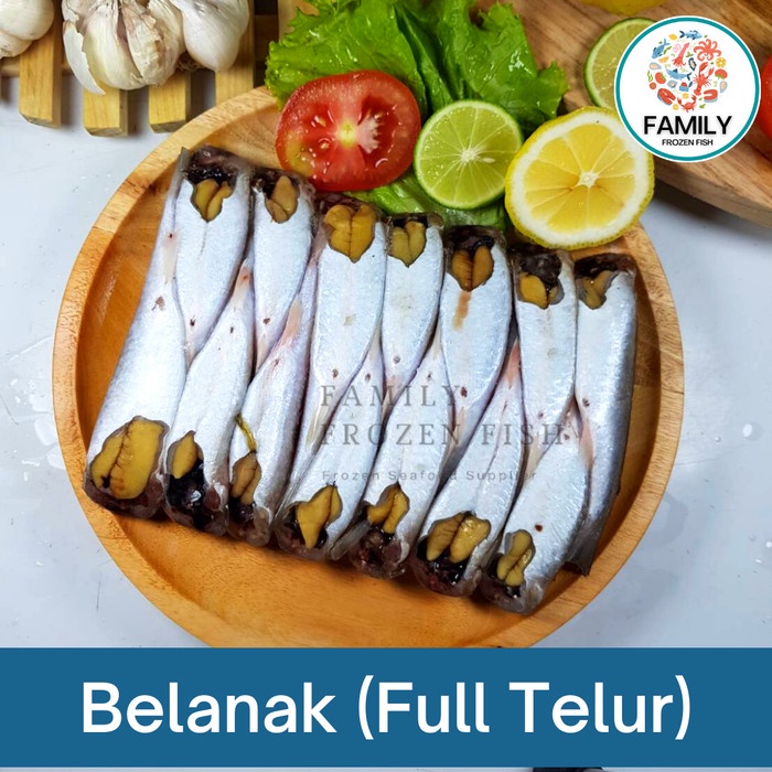 

Ikan Belanak / Blanak (Full Telur) Potong Bersih 500gr - BARU