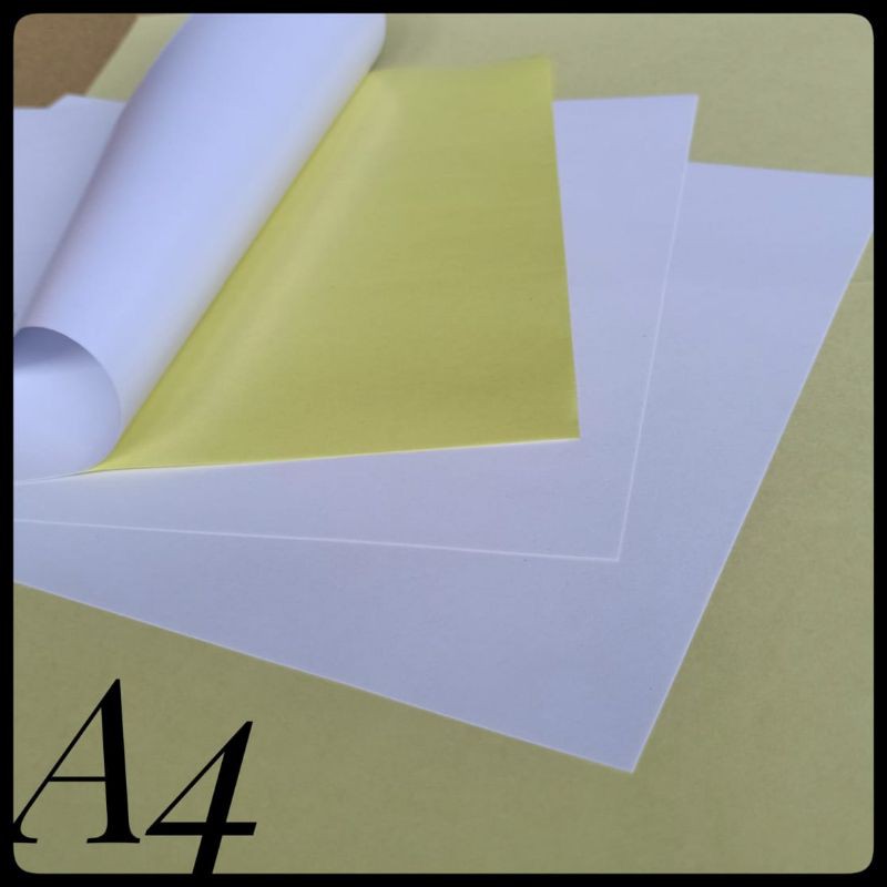 

STIKER HVS / DOFF UK A4 / 21 CM X 29,7 CM ( ISI 50 LEMBAR )