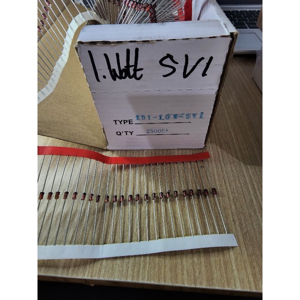 dioda zener 1w 5v1 5v6 , dioda zener 1 watt 5v1 5v6