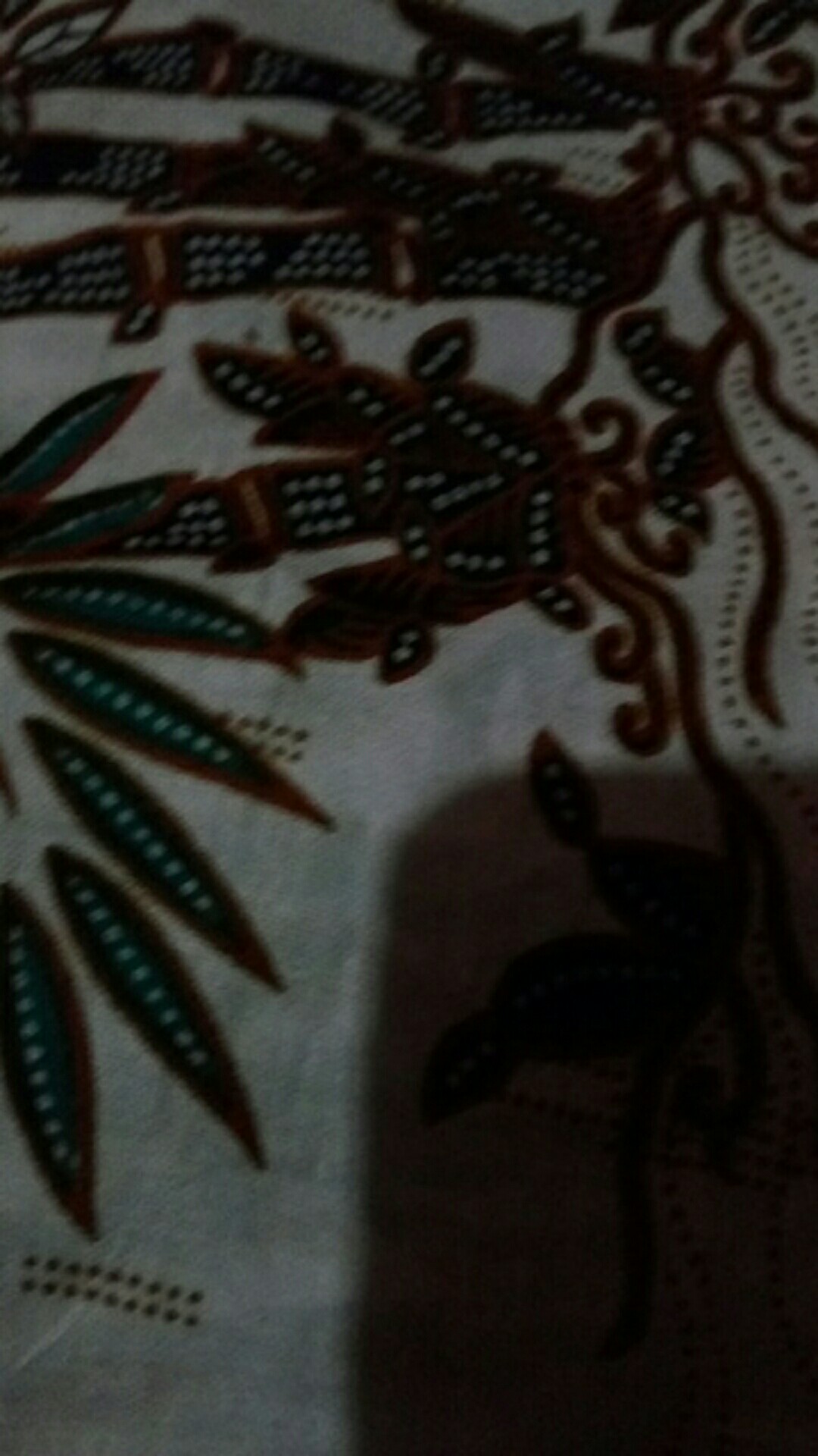 Tey-17 Batik Wanita Asj Sa Hrb026 Kenongo Kemeja Tosca Pendek