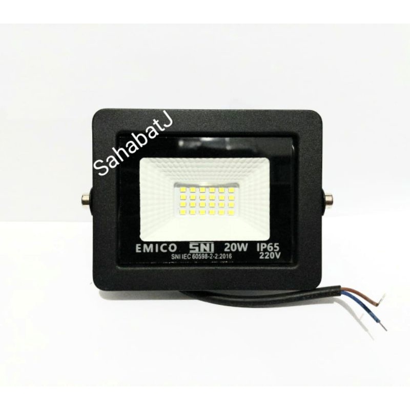 Lampu sorot 20w led / lampu tembak 20 watt / floodlight led 20w