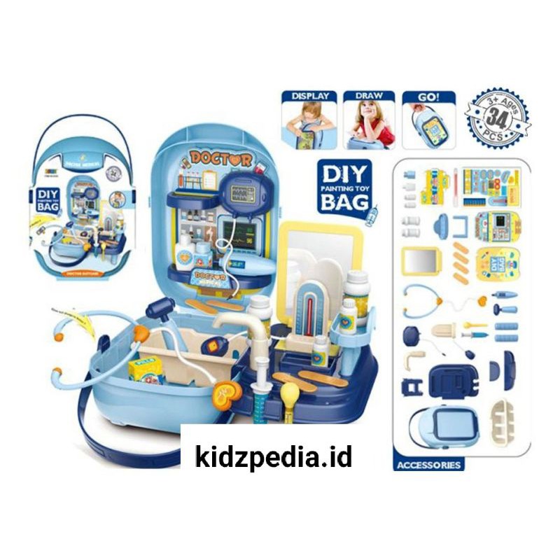 Mainan Anak || Doctor Bag Playset DIY
